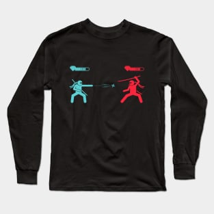 Arcade Fighting Long Sleeve T-Shirt